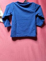 ＵＳＥＤ キッズ Ｔシャツ２枚組 サイズ８０ 白/紺系_画像4