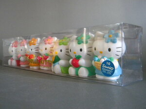 当時物 ★★ HELLO KITTY 1976/2002 日本限定 !! ソフビ SANRIO キティちゃん sofvi 7pセット 仔猫 ネコ ペット★★未使用デッドストック 1