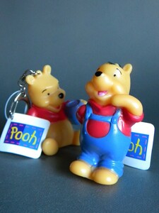 絶版限定 ★★winnie the pooh 映画 クマのぷーさんソフビ 2p !! 子熊 sofvi くま Disney works ディズニーアニメ★★未使用デッドストック