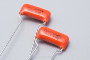 在庫処分特価　オレンジドロップ　Orange Drop　225P　0.001μF（102K）／100V　新品2個セットB