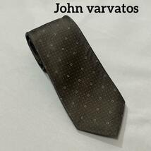 John Varvatos ジョン ヴァルヴェイトス　ネクタイ　スーツ　ビジネス　中古　メンズ_画像1