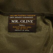 MR.OLIVE ミスターオリーブ 通年 ベスト ジレ Sz.S　メンズ 日本製　C3T07290_8#O_画像5