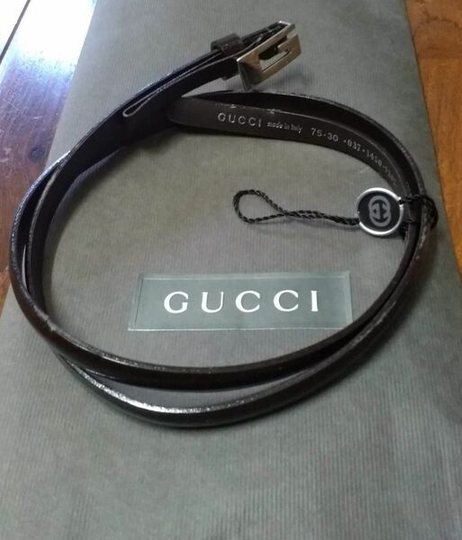 GUCCI グッチ レディース 細ベルト