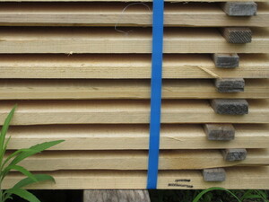 檜 乾燥荒材 スノコ用 二等 1ｍ×18ｍｍ厚×120ｍｍ幅 20枚組：送料ヤマト運輸 Ｆサイズ