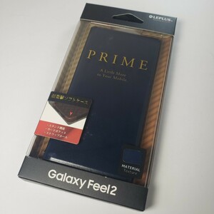 Galaxy Feel2 SC-02L 手帳型ケース ネイビー