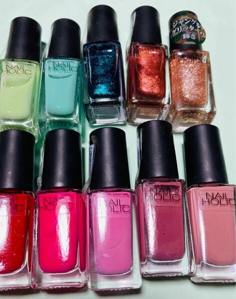 NAIL HOLIC 〈ネイルカラー〉5mL 10色　再度お値下げしました。