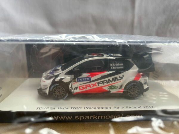 Spark WRC トヨタヤリスWRC マーカス・グロンホルム　値下げ交渉受け付けてます！