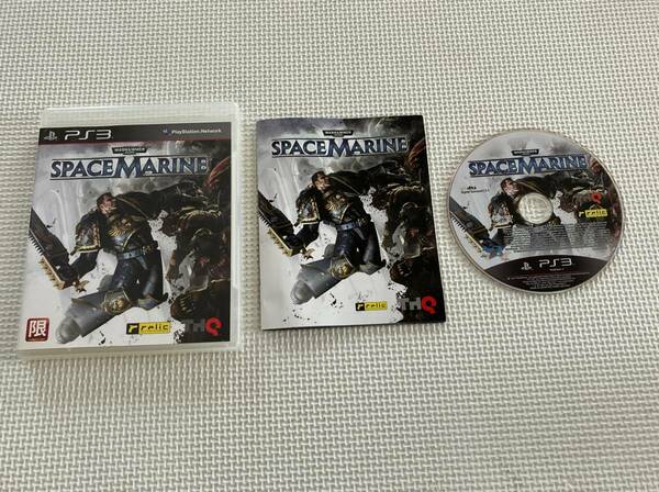 ☆海外・北米版☆　23-PS3-112　プレイステーション3　Space Marine スペースマリーン　動作品　PS3　プレステ3