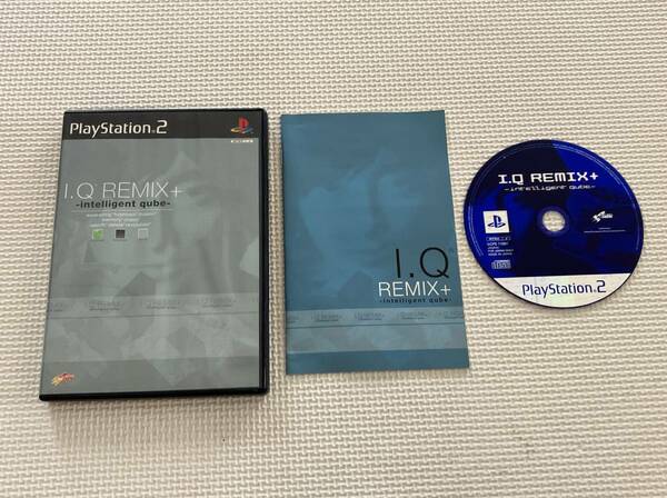 23-PS2-1008　プレイステーション2　I.Q REMIX＋　動作品　PS2　プレステ2