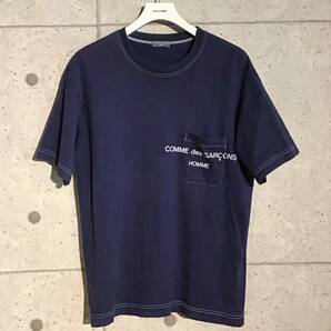 ONtheCORNER ITEM No.789/COMMEdesGARCONS HOMME コムデギャルソンオム ステッチデザイン ロゴカットソー 