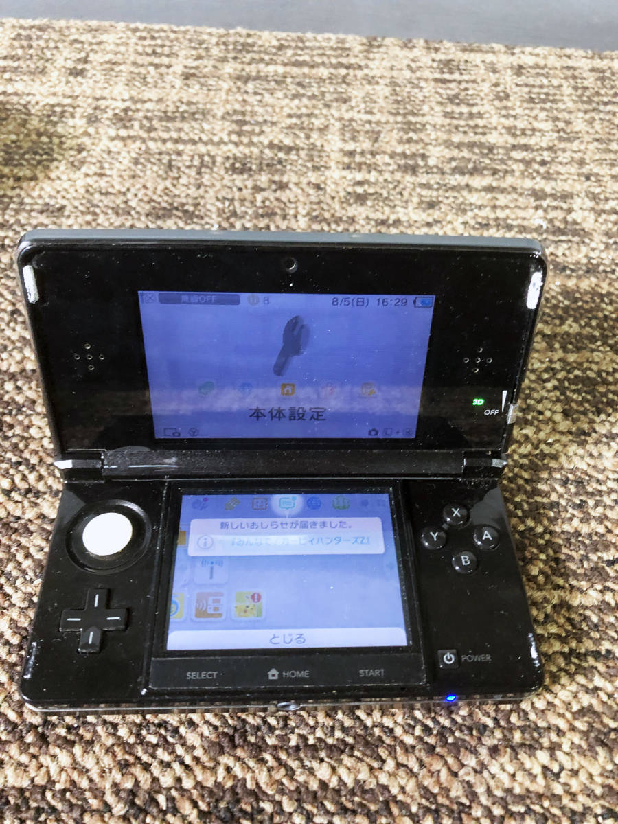 ☆ 中古☆Nintendo/ニンテンドー 3DS ゲーム機 本体・ケース