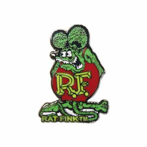 Rat Fink ハットピン グリーン ラットフィンク　[RH003]