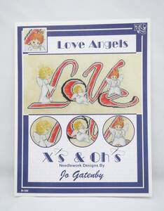 sale♪　X's & Oh's　クロスステッチ　図案　Love Angels　天使