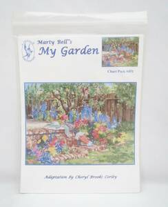 A PEGASUS PUBLICATION　クロスステッチ図案　チャートパック　Marty Bell's My Garden