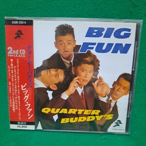 美品 クォーターバディズ ビッグ・ファン 2nd 帯付CD 送料180円