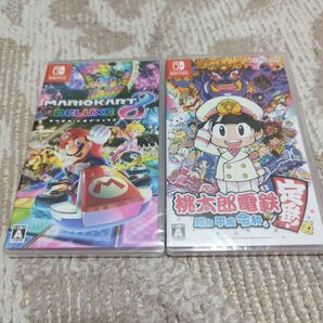 【新品・未開封品】 桃太郎電鉄 ~昭和 平成 令和も定番!~・ マリオカート8デラックス Switch