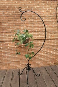  modern antique style ba lock style gothic style black planter rack flower stand flower rack 