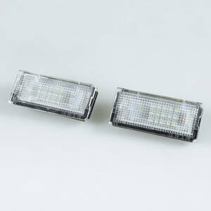 在庫あり BMW用 E46 LED 36連ナンバー灯 ライセンスランプ 3シリーズ 1998-2005 セダン ツーリング キャンセラー付 YLL-00025