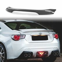 在庫有 純正色塗装込 トヨタ用 86 ZN6型 / スバル BRZ用 クーペ Tタイプ ABS製 トランクスポイラー リアスポイラー 色番号指定 YP-TS-27921_画像2