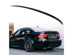 在庫あり BMW用 3シリーズ E90用 セダン ABS製 水圧転写加工 カーボン調 リアトランクスポイラー M3スタイル YTS-47782