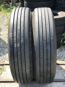 2730 ダンロップ　12R22.5 2本セット