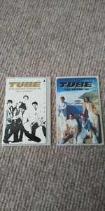 TUBE ライブコンサート テレホンカード 未使用 50度数 2枚セット