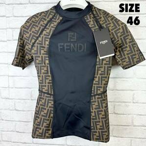 新品100%本物 FENDI ロゴ スポーツウェア トップス Tシャツ