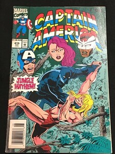 *14JJ22　CAPTAIN AMERICA Vol.1 #415　【MARVEL】【アメコミ】【原書コミックブック（リーフ）】