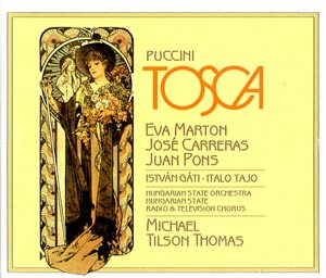 2CD (即決) プッチーニ/ オペラ「トスカ」/ sp.エヴァ・マートン;マイケル・ティルソン=トーマス指揮他