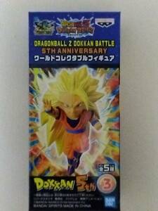 【 未開封新品・美品 】DRAGONBALL Z DOKKAN BATTLE ５TH ANNIVERSARY ワーコレ 超サイヤ人３孫悟空