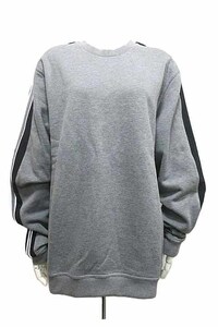 [ unused ][ new old goods ]HERMES Hermes Run H side H line sweat sweatshirt men's 