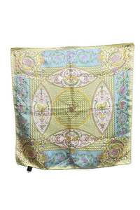 [ used ]ETRO Etro small articles scarf Mini lady's silk 