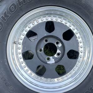 DAYTONA CENTER LINE デイトナ センターライン 16インチ 7.5J +15？LT285/75R16 YOKOHAMA GEOLANDAR マッドタイヤ 4本セット ラングラー TJの画像4