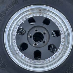 DAYTONA CENTER LINE デイトナ センターライン 16インチ 7.5J +15？LT285/75R16 YOKOHAMA GEOLANDAR マッドタイヤ 4本セット ラングラー TJの画像5