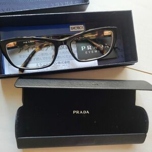 ほぼ新品 プラダメガネ PRADA 眼鏡 イタリア製