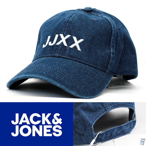 ローキャップ 帽子 メンズ JACK & JONES JJXX Dark デニムブルー 138471811 フリーサイズ デンマーク