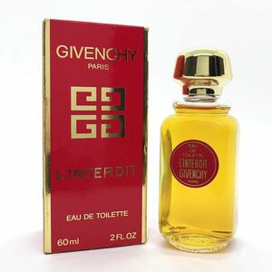 GIVENCHY ジバンシー ランテルディ L`Interdit EDT 60ml ☆ほぼ未使用　送料350円..