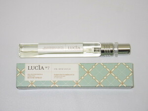 ★se1051-1　未使用品　ルシア　ミニルームスプレー　NO7　ウォータークレソン＆チャイティー　27ml　LUCIA　ルームスプレー★