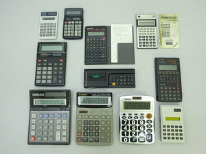 *sz1003 calculator 11 point set junk contains CASIO Casio SHARP sharp Citizen fx-510 HS-1000H EL-509D other count machine *