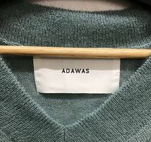20230811【ADAWAS】アダワス 薄手セーター モヘヤ ブルー FREE adws00161_画像3