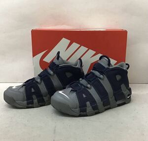 20230811【NIKE】ナイキNIKE AIR MORE UPTEMPO 96 ナイキ エア モア アップテンポ 96 ハイカットスニーカー ネイビー 26cm 921948-003