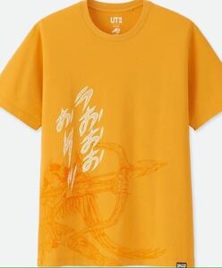 聖闘士星矢 Tシャツ イエロー　黄色　Mサイズ ペガサス星矢 サジタリアス 週刊少年ジャンプ ユニクロ UT