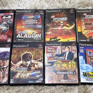 PlayStation 2 ゲームソフト パチスロシリーズ(8点セット)