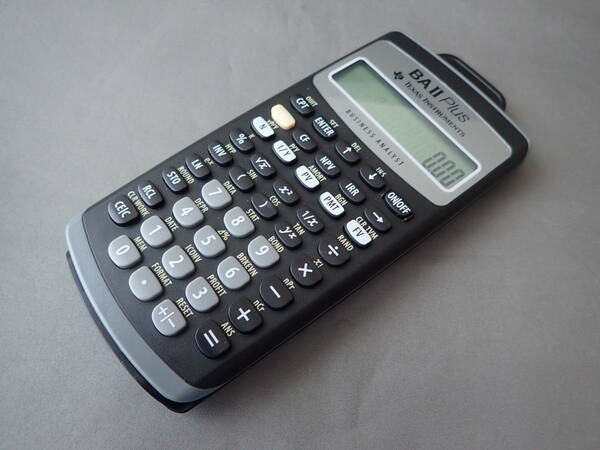 TEXAS INSTRUMENTS BAⅡ Plus　金融電卓