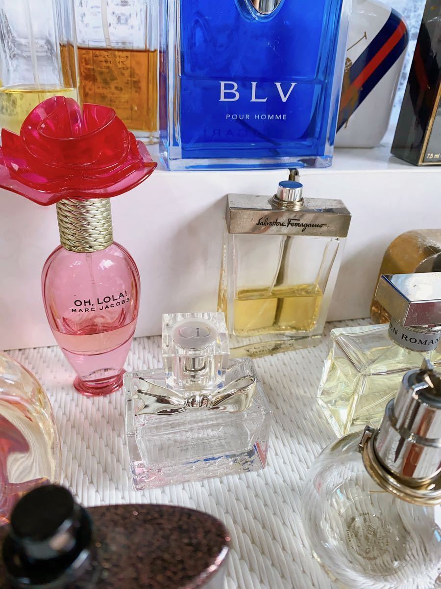 ブランド香水まとめ売り CHANEL LANVIN BVLGARI ティファニー Dior