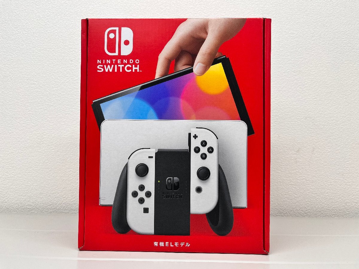 ☆【中古】任天堂Nintendo Switch 有機ELモデルHEG-S-KAAAA ホワイト元