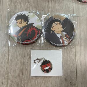 CLAMP ツバサ くじ引き堂 オンラインくじ 缶バッジ c D賞 黒鋼