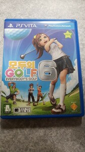 みんなのゴルフ6 vita EVERYBODY'S GOLF 6 アジア(韓国)版