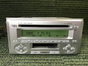 と１５９９　 中古!! 同梱発送可能です!! TOYOTA トヨタ 純正 CD/カセットデッキ CKP-W52