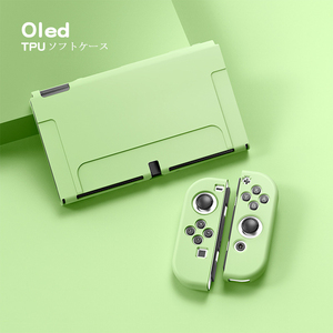 Nintendo Switch( have machine EL model )OLED special case protection case gift 2 points TPU material soft hand .. is good 